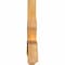Ekena Millwork Alberta Rough Sawn Timber Gable Bracket, Western Red Cedar, 84"W x 28"H x 4"D x 6"F, 8/12 Pitch GBW084X28X0406ALB00RWR - alternate 4